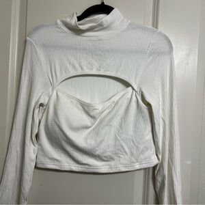 Klassy Network Built in bra top with cut outs